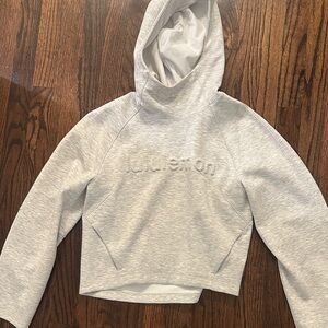Lululemon Athletica Light Gray Hoodie